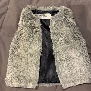 OshKosh B'gosh Shaggy Gray Vest